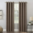 thumbnail image 1 of Sun Zero Kline 84-Inch Grommet Curtain in Russet, 1 of 9