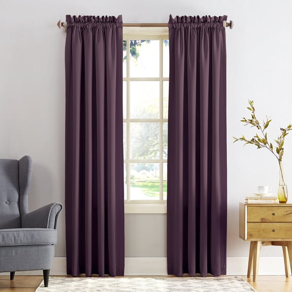 Sun Zero Kylee Energy Efficient Rod Pocket Curtain Panel