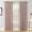Blush, variant on Sun Zero Kylee Energy Efficient Room Darkening Rod Pocket Curtain Panel, 54" X 84", Gray