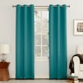 thumbnail image 1 of Sun Zero Nolan Energy Efficient Blackout Grommet Single Curtain Panel, 1 of 7