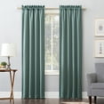 thumbnail image 1 of Sun Zero Nolan Energy Saving Blackout Rod Pocket Curtain Panel, 40"X84", Mineral (Single Panel), 1 of 8
