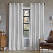 Sun Zero Oslo 2-pack Theater Grade Extreme 100% Blackout Grommet Curtain Panel Pair, 52"W x 120"L, Pearl