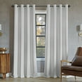 thumbnail image 1 of Sun Zero Oslo Extreme 100% Blackout Grommet Curtain Panel, 52"X84", Pearl, 1-Piece Single Panel, 1 of 10