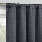 Sun Zero Cascade Pleated Velvet Sage Green Polyester 40 In. W X 84 In L Grommet Blackout Curtain Single Panel 62156