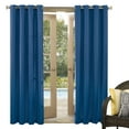 thumbnail image 1 of Sun Zero Sailor Indoor/Outdoor UV Protectant Room Darkening Grommet Curtain Panel, 1 of 2