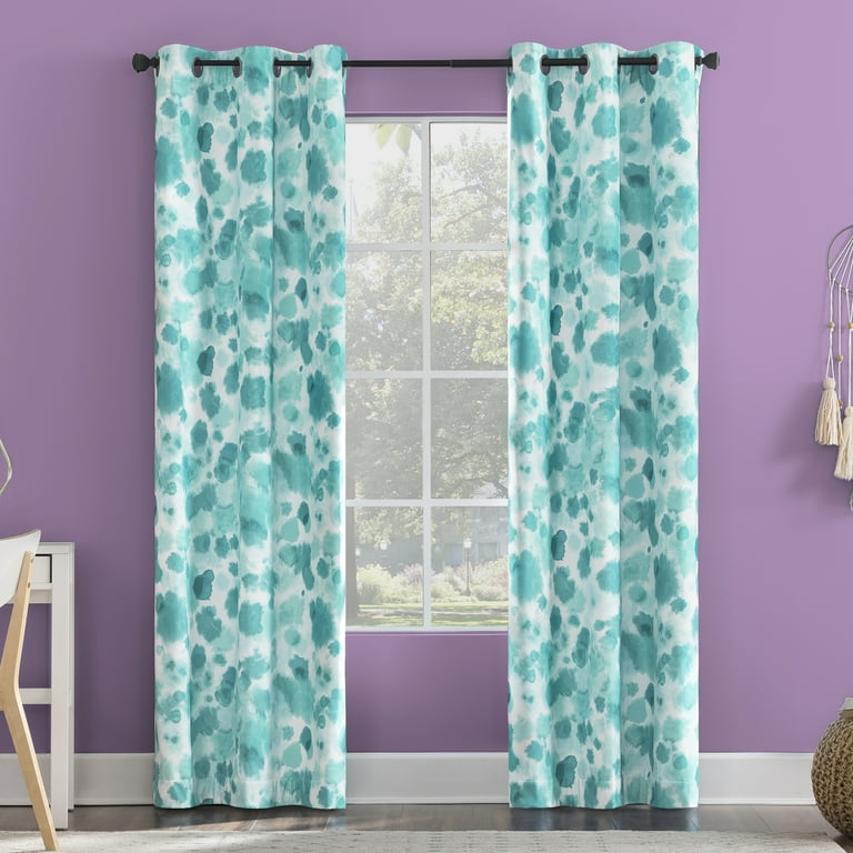 Grey Sun Tie Dyed Curtain Panels Grey Sun Tie Dyed Curtain Panels