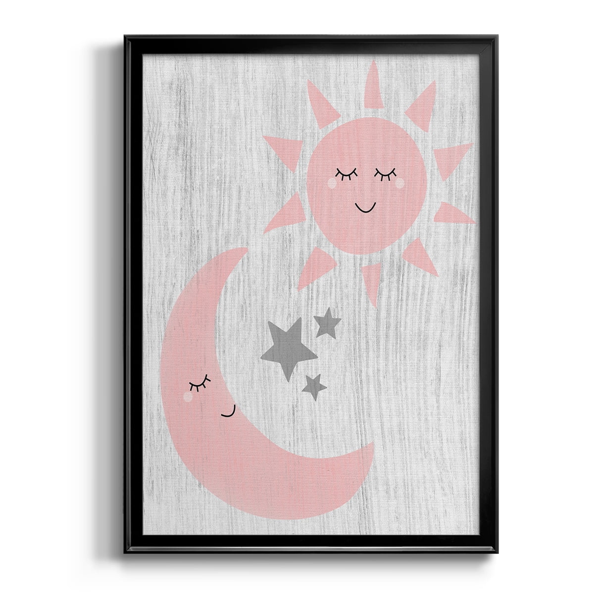 Sun and Moon Premium Classic Framed Print - Ready to Hang