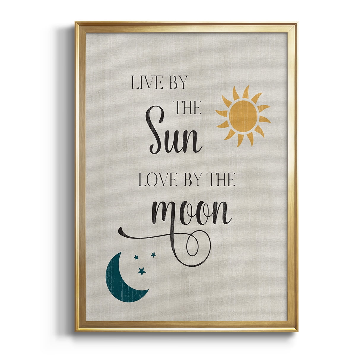Sun and Moon Premium Classic Framed Print - Ready to Hang