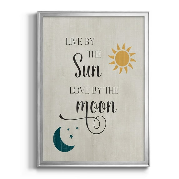 Sun and Moon Premium Classic Framed Print - Ready to Hang