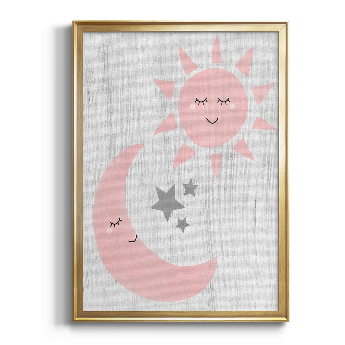 Sun and Moon Premium Classic Framed Print - Ready to Hang