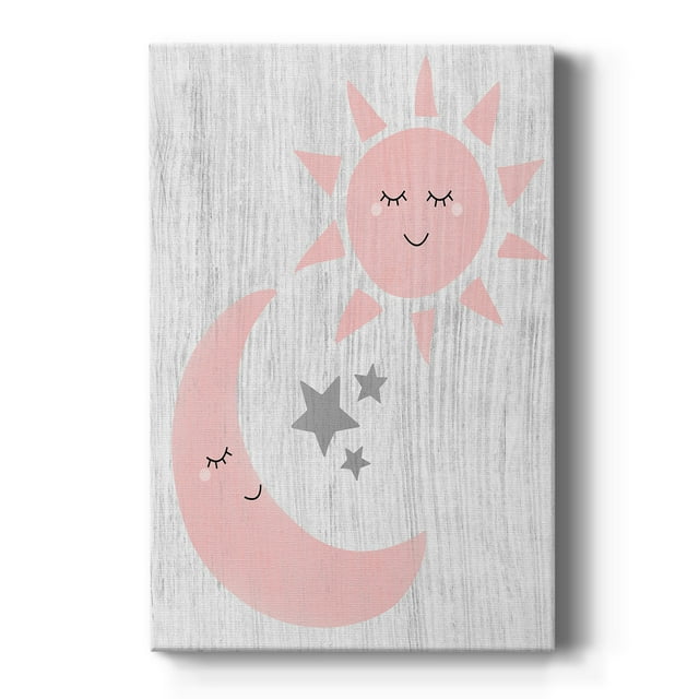 Sun and Moon Premium Gallery Wrapped Canvas - Ready to Hang