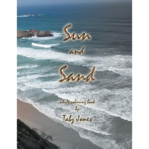 Sun and Sand Adult Coloring Book