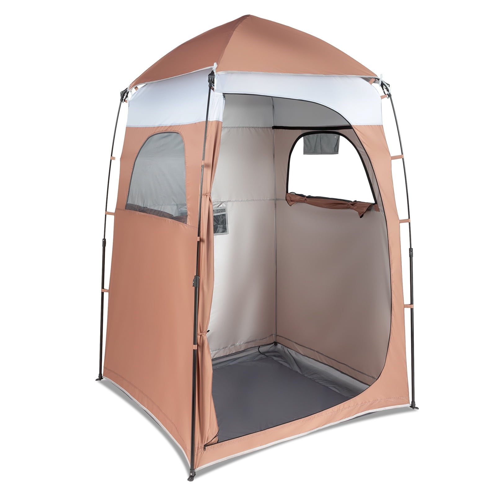 Sun and Waterproof Camping Shower Tent, Easy to Set Up Toilet Tent