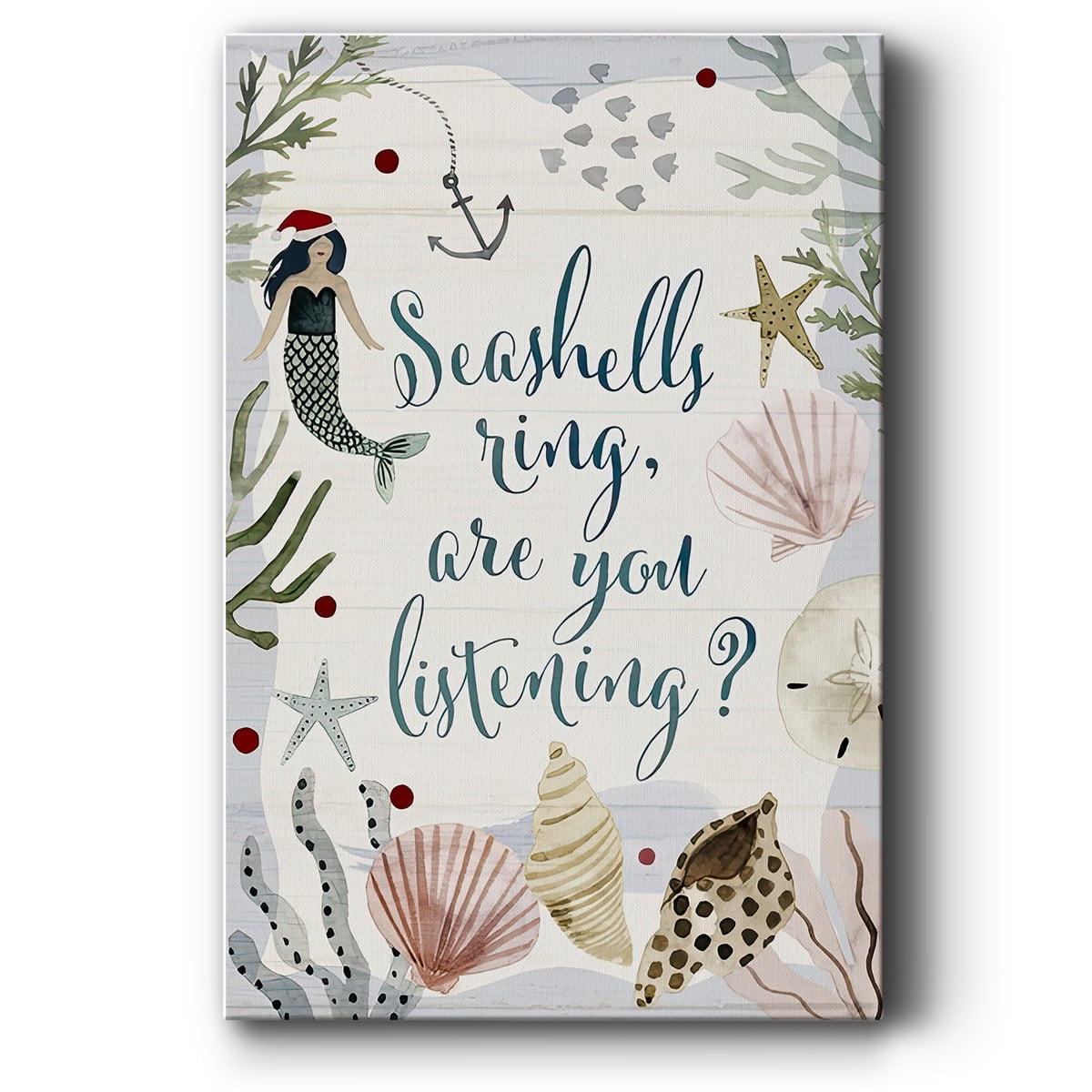 Sun-kissed Christmas Collection B- Gallery Wrapped Canvas