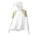 thumbnail image 1 of Sun-protective Clothing for Men Lightweight Sunscreen Coat for Hiking Travel White M, 1 of 5
