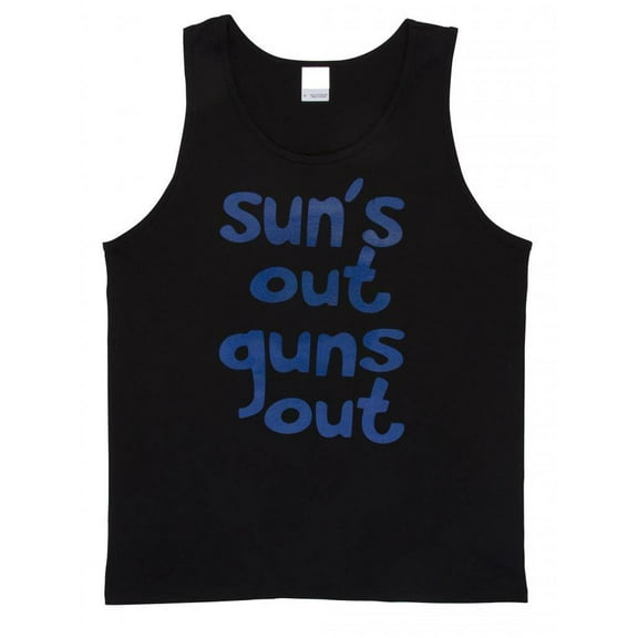 Sun's Out Guns Out Beach/Spring Break Kit - Tank Top + horn-rimmeds - X-Large