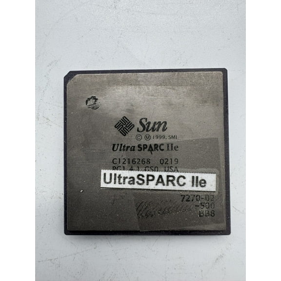 Sun ultra sparc iie ultrasparc iie pg1.4.1 gso sme 1701 pga 500mhz cpu