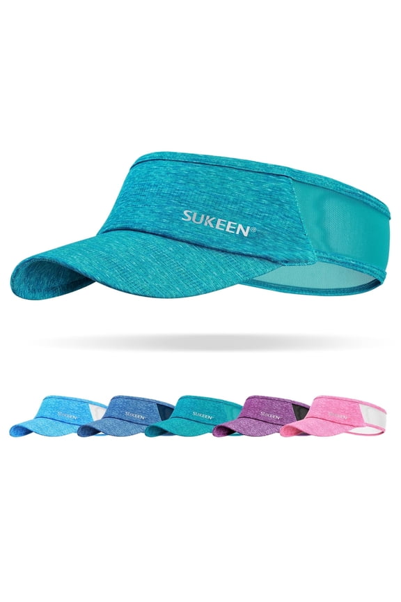 Sports Sun Visor Men Women Stretchy Visor Hat Breathable Cooling Print Sun Visor Hat