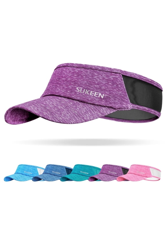 Sports Sun Visor Men Women Stretchy Visor Hat Breathable Cooling Print Sun Visor Hat