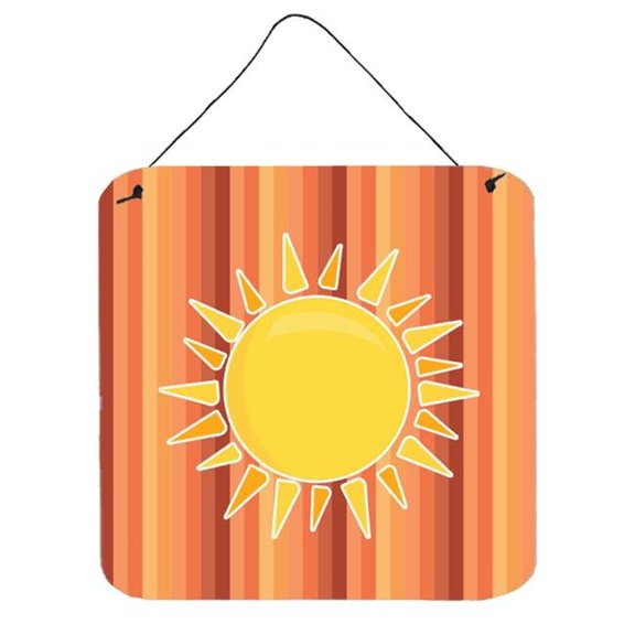 Sun with Stripes Wall or Door Hanging Prints