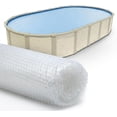 thumbnail image 1 of Sun2Solar Oval 1600 Series Clear Swimming Pool Solar Cover, 21' x 41', 1 of 8