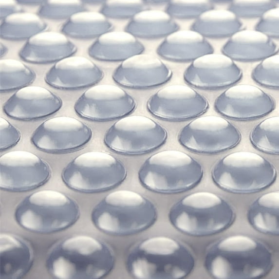 Sun2Solar Rectangle 1200 Series Clear Swimming Pool Solar Cover with 6-Pack Grommets, 15' x 30'