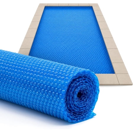 Sun2Solar Rectangle 1600 Series Blue Solar Pool Cover for Swimming Pools, 16' x 32'