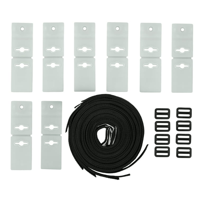 Sun2Solar Solar Reel Attachment Strap Kit for Inground or Above Ground Pool Swimming Pool Solar Blanket Cover Reels