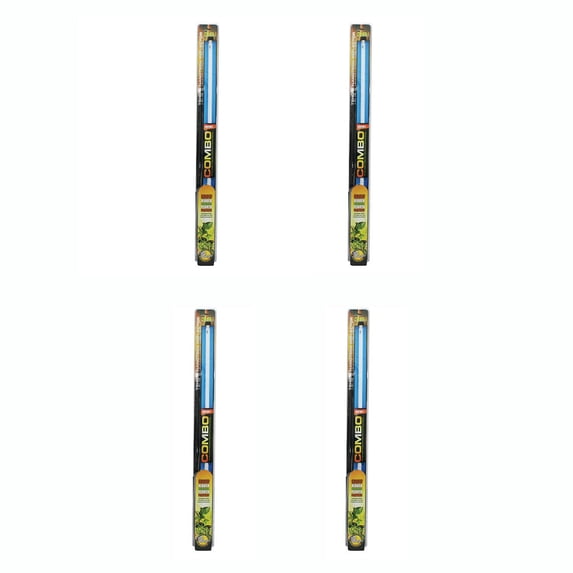 SunBlaster 39W 6400K NanoTech T5HO Reflector with 3 Foot Light Fixture, 4 Pack