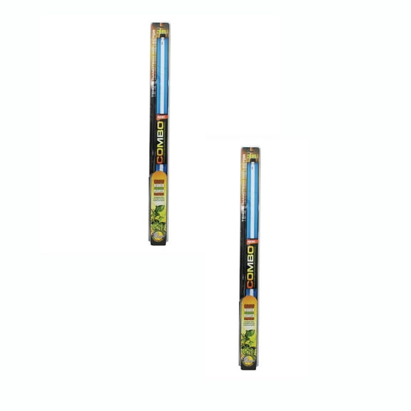 SunBlaster 39W 6400K NanoTech T5HO Reflector with 3' Light Fixture, 2 Pack