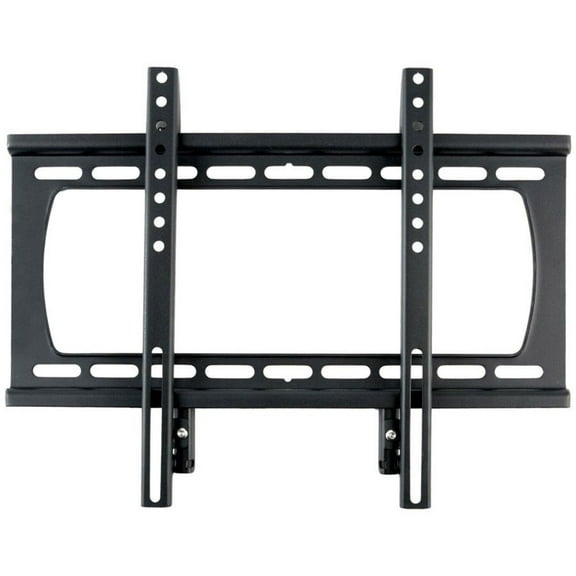 SunBriteTV SB-WM-F-M - Bracket - for flat panel - lockable - steel - powder coated black - screen size: 23"-43" - wall-mountable