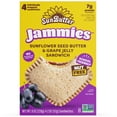 thumbnail image 1 of SunButter Jammies Sunflower Seed Butter and Grape Jelly, 2.0 oz,  4 Count (Frozen), 1 of 12