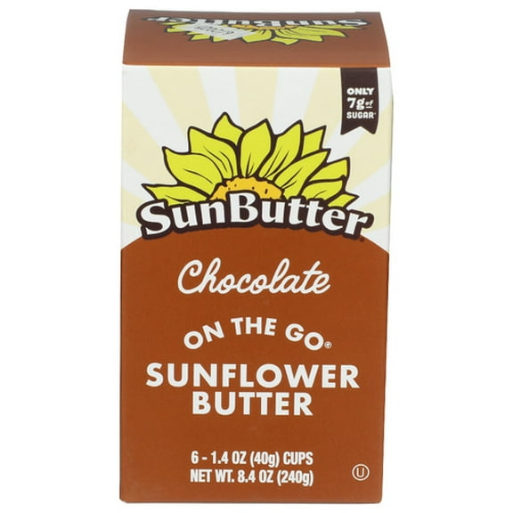 SunButter Natural Butter Chocolate Cups 8.4 oz (Pack of 6)