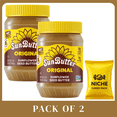 thumbnail image 1 of SunButter Natural Creamy Sunflower Butter, 16 oz (2 Pack)-with candy pack, 1 of 7