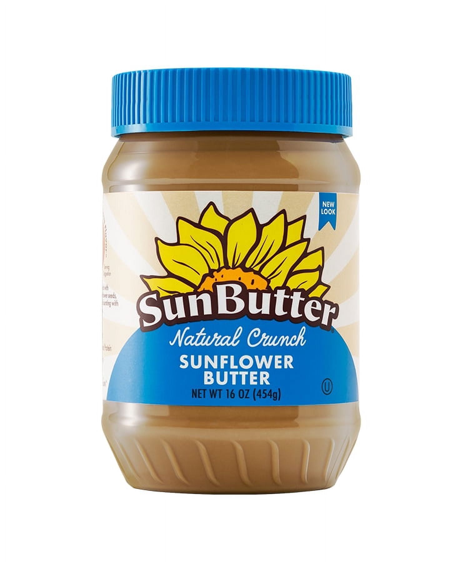 SunButter Natural Crunch Sunflower Butter, Regular 16 oz. Jar
