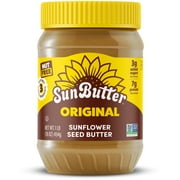SunButter Original Sunflower Seed Butter 16 oz Jar