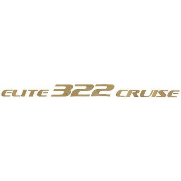 SunCatcher Pontoon Boat Model Decal | Elite 322 Cruise Sticker