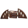 thumbnail image 1 of SunCatcher Boat Switch Panel Set 73422732 | LX20 / LX22 Faux Woodgrain, 1 of 5