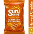 thumbnail image 1 of SunChips Harvest Cheddar Whole Grain Snacks 7 oz Bag, 1 of 5