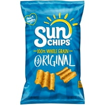 SunChips Original Flavor Whole Grain Snack Chips, 7 Ounce Bag