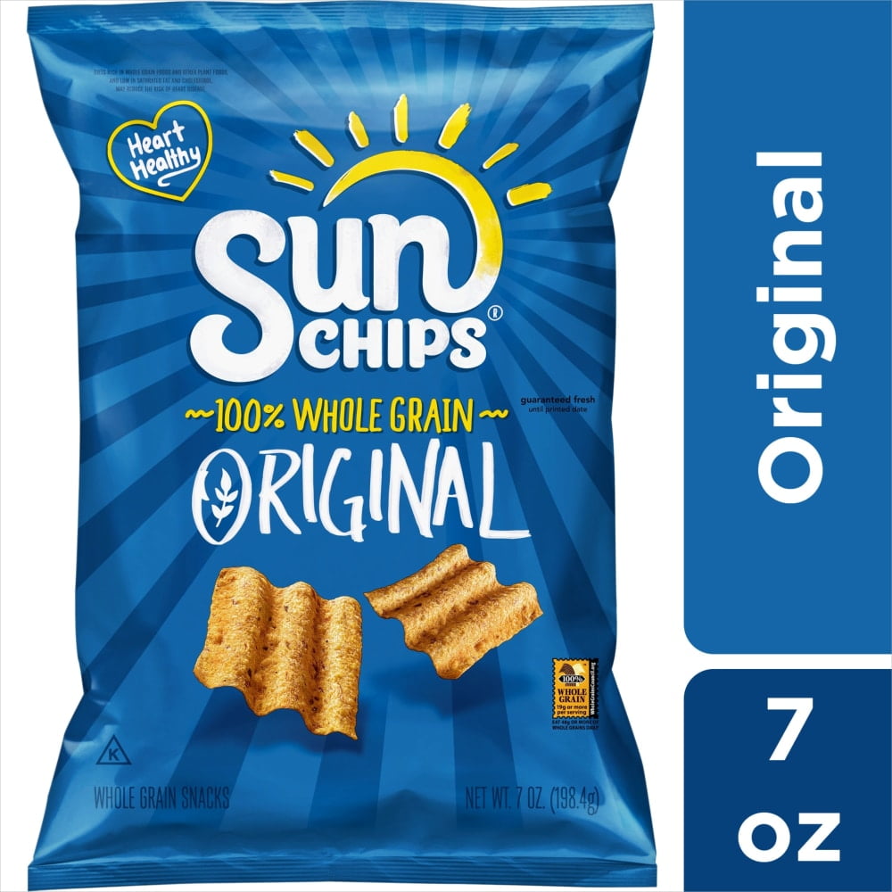 SunChips Original Whole Grain Chips, 7 oz (Package May Vary)