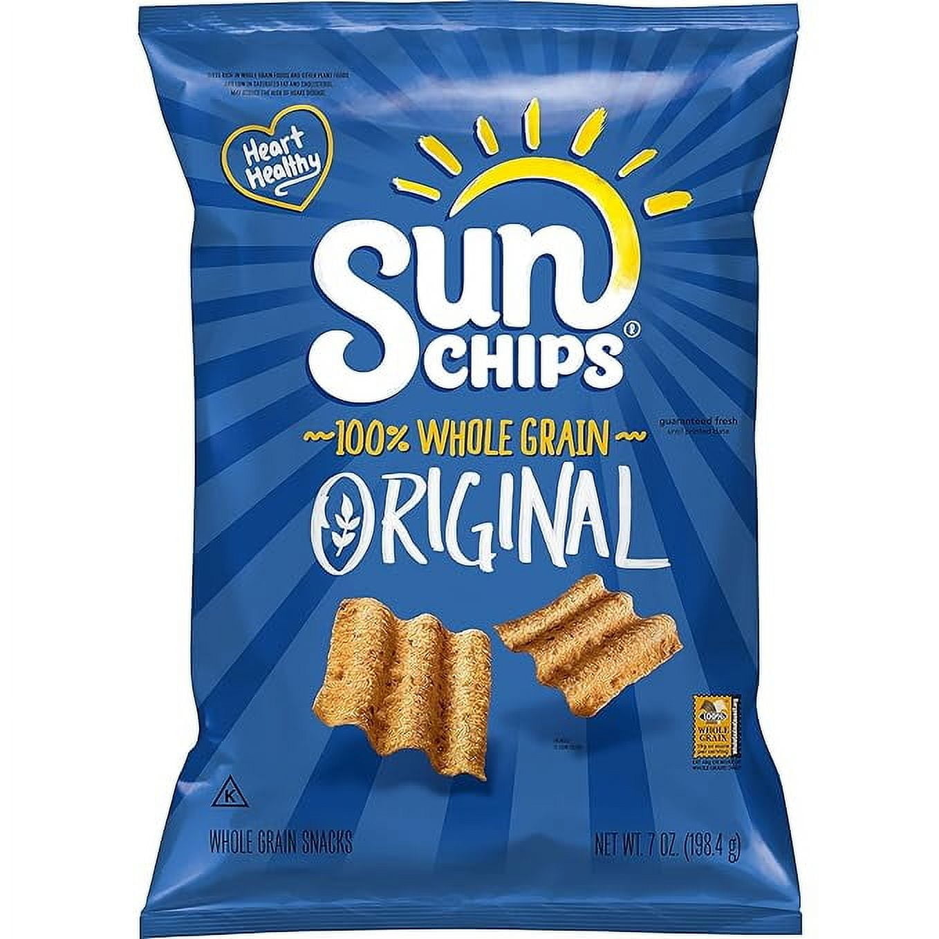 SunChips Whole Grain Snacks, Original, 7 Oz