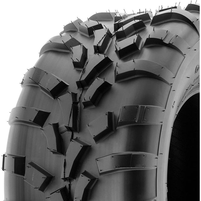 SunF 25x1110 (25x11x10) ATV/UTV OffRoad Tire, 6PR, Directional Knobby