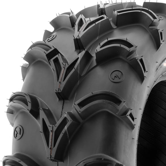SunF ATV/UTV All Terrain Mud Quad Tire 25x10-12 25x10x12 6 PR Tubeless A050 (Single)