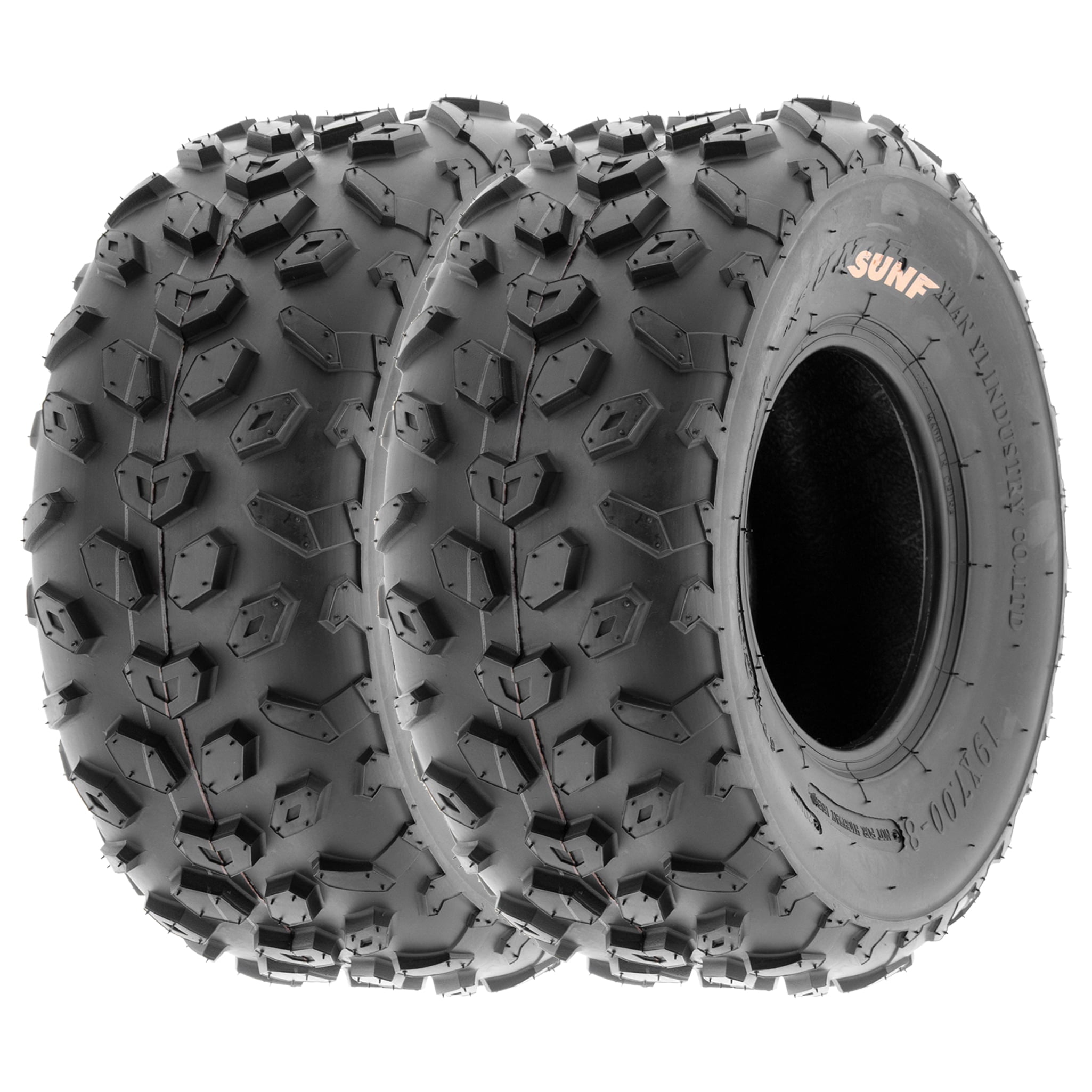 SunF A014-15 Sport ATV/UTV Tires - Full Set 145/70-6, 4 Ply Front & Rear For Go-Karts & Side By Sides - View #13