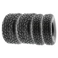 thumbnail image 1 of SunF ATV/UTV All Terrain Sport Dirt Flat Track Mini Bike Tire 22x7-10 & 20x10-10 6 PR Tubeless A021 (Set of 4), 1 of 9