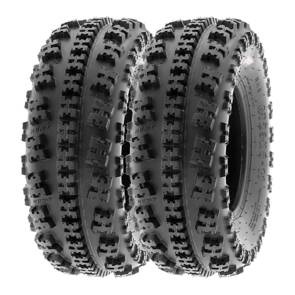 SunF ATV All Terrain Sport Quad Tire 23x7-10 23x7x10 6 PR Tubeless A027 (Set of 2)