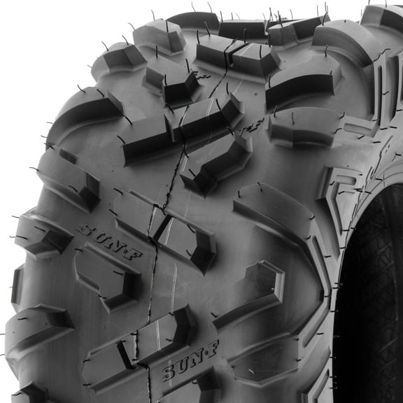 SunF ATV/UTV All Terrain Quad Tire 20x10-9 20x10x9 6 PR Tubeless A051 (Single)