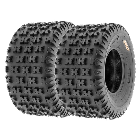 SunF ATV All Terrain Sport Quad Tire 20x11-9 20x11x9 6 PR Tubeless A031 (Set of 2)