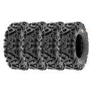 SunF ATV/UTV All Terrain Quad Tire 24x11-10 6PR Tubeless A033 Set of 4